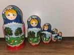 Matroesjka poppen set van 5, Antiek en Kunst, Ophalen of Verzenden