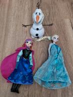 Originele Disney Frozen poppen,Elsa, Anna en Olaf, Verzamelen, Ophalen of Verzenden, Overige figuren, Zo goed als nieuw, Beeldje of Figuurtje