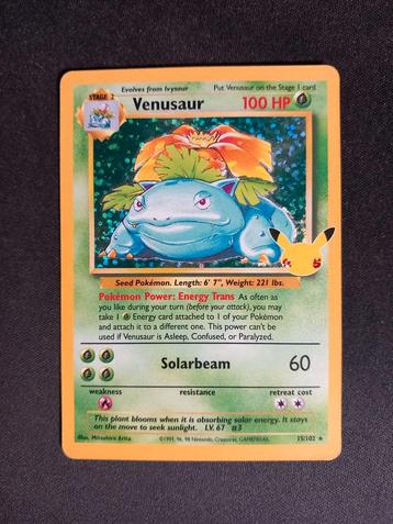 Pokemon Venusaur Celebrations Classic Collection NM beschikbaar voor biedingen