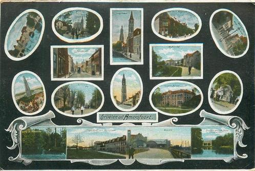 (701-144-005) Amersfoort Groeten uit, Verzamelen, Ansichtkaarten | Nederland, Utrecht, Verzenden
