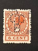 CCB perfin perforatie op R41, Postzegels en Munten, Postzegels | Nederland, Ophalen of Verzenden