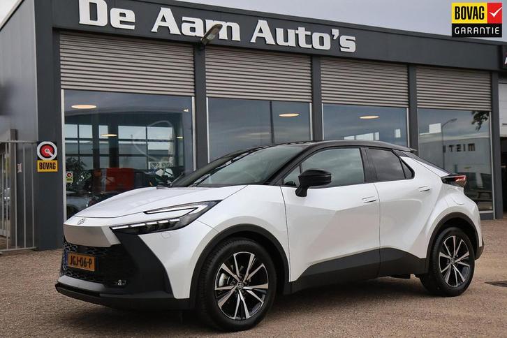 Toyota C-HR 1.8 Hybrid 140 Two Tone Full Led Groot navi Elek, Auto's, Toyota, Te koop, C-HR, ABS, Achteruitrijcamera, Adaptive Cruise Control