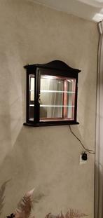 Vitrinekaste met verlichting, Huis en Inrichting, Kasten | Vitrinekasten, Zo goed als nieuw, Minder dan 100 cm, 25 tot 50 cm, 50 tot 100 cm