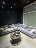 Grote hoekbank - Stof, grijs (soderhamn ikea) MOET WEG!, Huis en Inrichting, Ophalen, 100 tot 125 cm, Hoekbank, 300 cm of meer