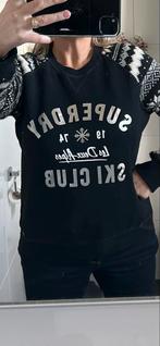 Leuke Superdry Ski Trui maat 40/42, Ophalen of Verzenden, Zo goed als nieuw, Zwart