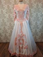 Sprookjesjurk roze/wit mt 36/38, Carnaval, Ophalen of Verzenden, Zo goed als nieuw, Kleding