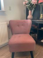 Oudroze fauteuil van leen bakker (2), Huis en Inrichting, Fauteuils, Ophalen, Zo goed als nieuw, Minder dan 50 cm