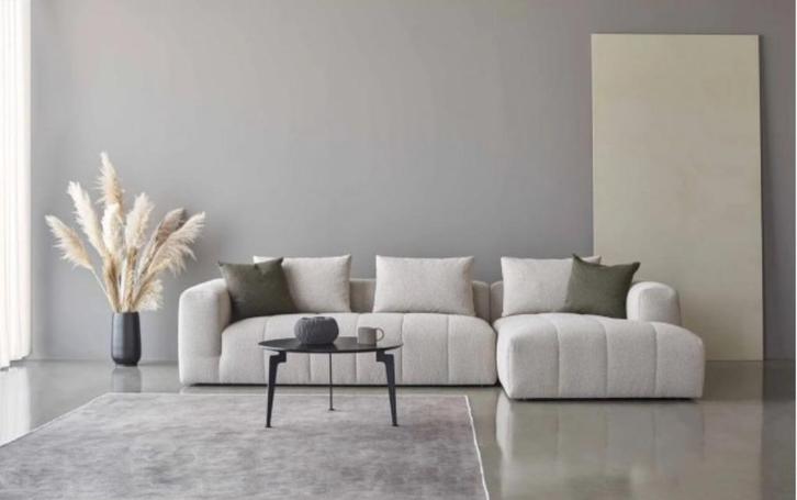 Deense kwaliteit hoekbank 303 x 158 cm, Huis en Inrichting, Banken | Bankstellen, Nieuw, Hoekbank, Vierpersoons of meer, 250 tot 300 cm