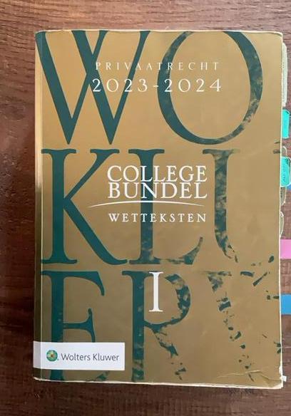 Collegebundel deel 1 2023/2024, Boeken, Wetenschap, Gelezen, Verzenden