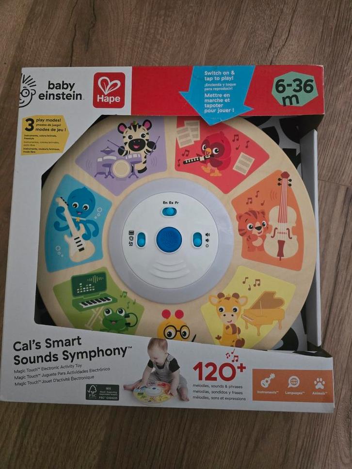 NIEUW! - Baby Einstein Cal's Smart Sounds Symphony, Kinderen en Baby's, Speelgoed | Babyspeelgoed, Zo goed als nieuw, Overige typen