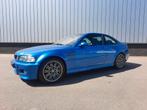 BMW M3 3.2 e46 Estorilblau, Auto's, Achterwielaandrijving, Blauw, Leder, 3246 cc