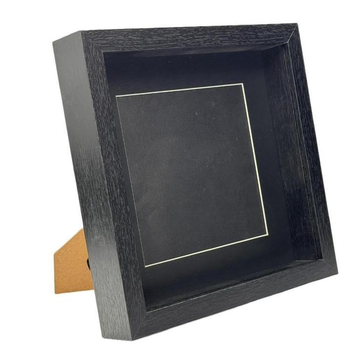 Passe-partout lijst 25x25 cm in walnoot, wit of zwart, Huis en Inrichting, Woonaccessoires | Lijsten, Nieuw, Minder dan 50 cm