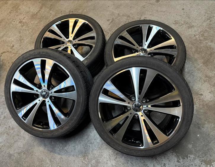 ✅ 18 inch Scirocco velgen 5x112 Golf 7 8 R Passat Caddy, Auto-onderdelen, Banden en Velgen, Banden en Velgen, Zomerbanden, 18 inch