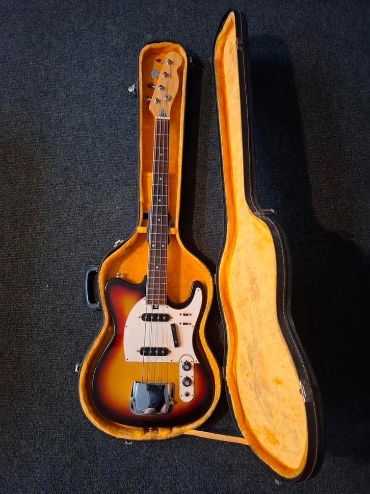 jedson piccolo shortscale telecaster basgitaar japan, Muziek en Instrumenten, Snaarinstrumenten | Gitaren | Elektrisch, Gebruikt