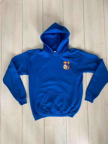 Nieuw Gildan Hoodie Sweater trui capuchon blauw 164 176 XS beschikbaar voor biedingen