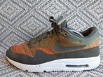 Nike Air Max 1 Ultra Flyknit Olive Flak 45, Gedragen, Ophalen of Verzenden, Sneakers of Gympen, Nike