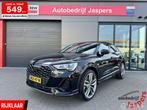Audi Q3 Sportback 45 TFSI e S Edition, Stof, Gebruikt, Zwart, Plug-in hybride
