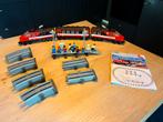 Lego trein 7745 12 volt Intercity met stickervel, Kinderen en Baby's, Speelgoed | Duplo en Lego, Ophalen of Verzenden, Gebruikt