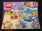 Lego Friends 41310 Stephanie's Heartlake pakjesdienst, Ophalen of Verzenden, Zo goed als nieuw, Complete set, Lego