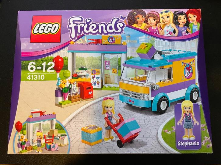 Lego Friends 41310 Stephanie's Heartlake pakjesdienst, Kinderen en Baby's, Speelgoed | Duplo en Lego, Zo goed als nieuw, Lego