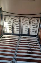 Bed 160 x 200, Huis en Inrichting, Slaapkamer | Bedden, Ophalen, Tweepersoons, Zo goed als nieuw, 160 cm