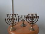 joodse kandelaren, Ophalen of Verzenden, Koper of Brons