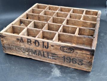 oude bierbak ABDIJ WESTMALLE, 1963 beschikbaar voor biedingen