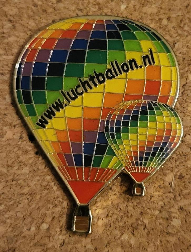 Ballonpin luchtballon, Verzamelen, Speldjes, Pins en Buttons, Ophalen of Verzenden