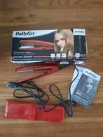 BaByliss mini steam straightener met opberghoes, Sieraden, Tassen en Uiterlijk, Uiterlijk | Haarverzorging, Ophalen of Verzenden