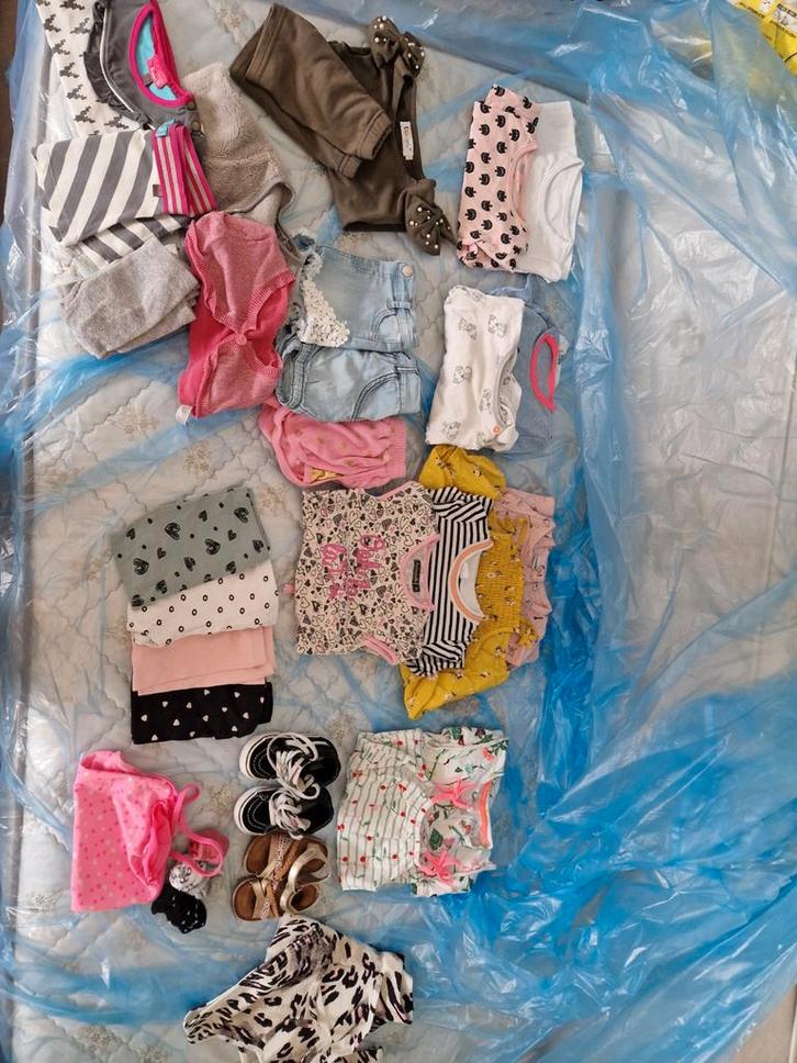 Meisjeskleding pakket maat 74-92, Kinderen en Baby's, Babykleding | Baby-kledingpakketten, Gebruikt, Overige maten, Ophalen