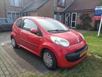 Citroën C1 1.0 3-DRS 2007 Rood - APK 2026 - goed onderhouden, Voorwielaandrijving, Stof, 4 stoelen, C1