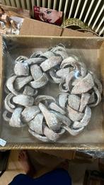 Coco cut krans white wash, Ophalen of Verzenden, Nieuw