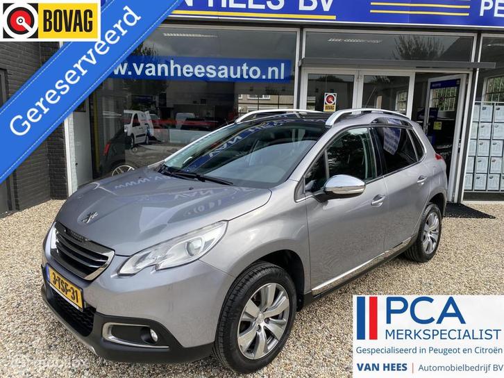 Peugeot 2008 1.2 VTi Allure Pack Premium Plus PANORAMADAK NA, Auto's, Peugeot, Bedrijf, Te koop, ABS, Airbags, Airconditioning