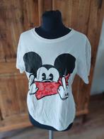 Fuc**** Mickey Mouse shirt maat XS, Kleding | Dames, Maat 34 (XS) of kleiner, Ophalen of Verzenden, Wit, Zo goed als nieuw