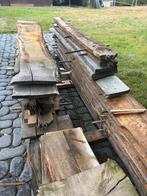 Schaaldelen Iep & Eikenhout - Lange Lengtes, Doe-het-zelf en Verbouw, Hout en Planken, Ophalen, Gebruikt, 25 tot 50 mm, Eiken