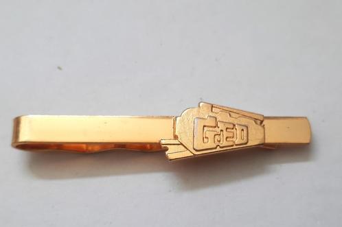Doublé dasklem, dasclip, logo met de letters G.ED., Sieraden, Tassen en Uiterlijk, Overige Accessoires, Gebruikt, Ophalen
