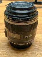 Canon macro Ef-S 60mm 1:2.8 USM, Audio, Tv en Foto, Fotografie | Lenzen en Objectieven, Ophalen of Verzenden, Zo goed als nieuw