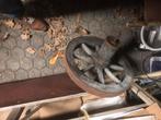 Krui wagen wiel. Vintage 70 jaar, Antiek en Kunst, Ophalen of Verzenden