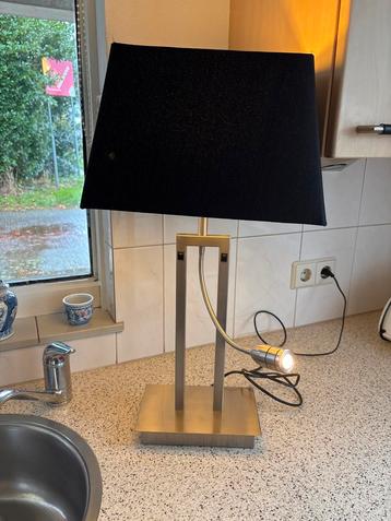 Tafellamp met leeslampje - Zwart beschikbaar voor biedingen