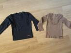 Prenatal - twee shirts met ruffle randjes maat 80, Kinderen en Baby's, Babykleding | Maat 80, Meisje, Ophalen of Verzenden, Zo goed als nieuw