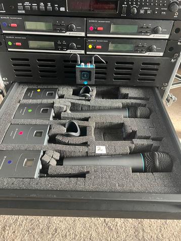4x Sennheiser XSW Draadloze Microfoon Set beschikbaar voor biedingen