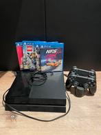 Ps4 met 4 games, 2 controlers en controler oplaadblok, Spelcomputers en Games, Ophalen, Met games, Met 2 controllers, Zo goed als nieuw