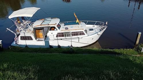 Leuke stalen moterkruiser, Watersport en Boten, Motorboten en Motorjachten, Gebruikt, Staal, 6 tot 9 meter, Diesel, Binnenboordmotor