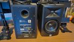 JBL LSR305 (2x) + Innox wall mounts, Ophalen, JBL, Zo goed als nieuw, 120 watt of meer