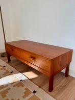 Midcentury teakhout kast / TV meubel, Huis en Inrichting, Kasten | Televisiemeubels, Ophalen, Midcentury modern, Teakhout, 50 tot 100 cm
