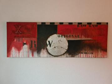 Schilderij Raw Raw Original beschikbaar voor biedingen