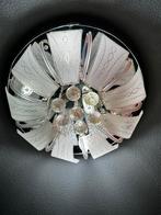 Moderne LED Hanglamp met Kristallen, Sieraden, Tassen en Uiterlijk, Broches, Overige materialen, Wit, Nieuw, Ophalen of Verzenden