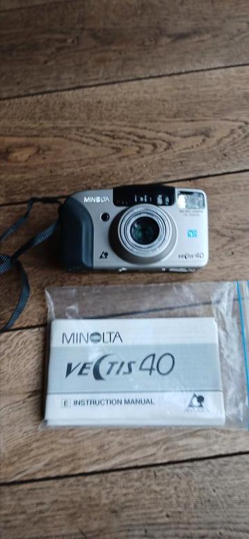 Minolta vectis 40 aps camera nieuwstaat beschikbaar voor biedingen