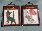 Vintage Scheepjes borduurpakket kat of muis 20x20 cm (KH1), Hobby en Vrije tijd, Ophalen of Verzenden, Nieuw, Handborduren, Borduurpakket