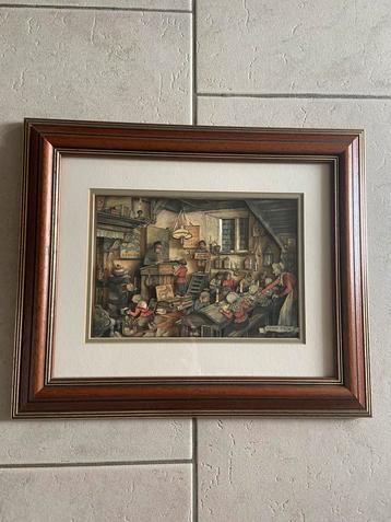 Anton Pieck schilderij beschikbaar voor biedingen